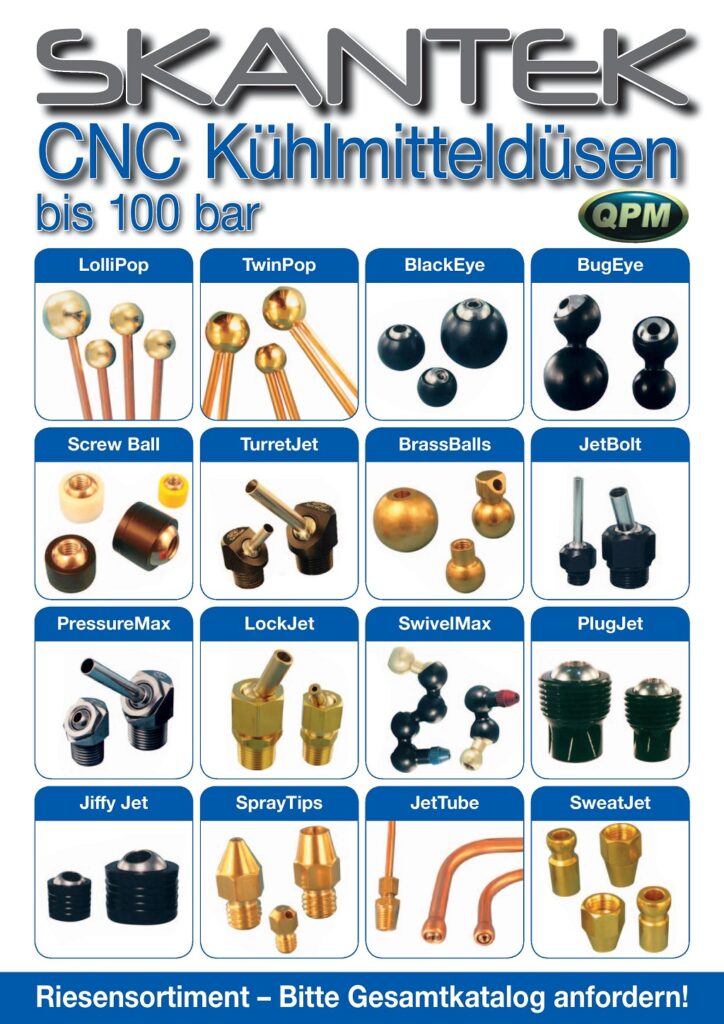 CNC Kühlmittelduesen Gesamtkatalog