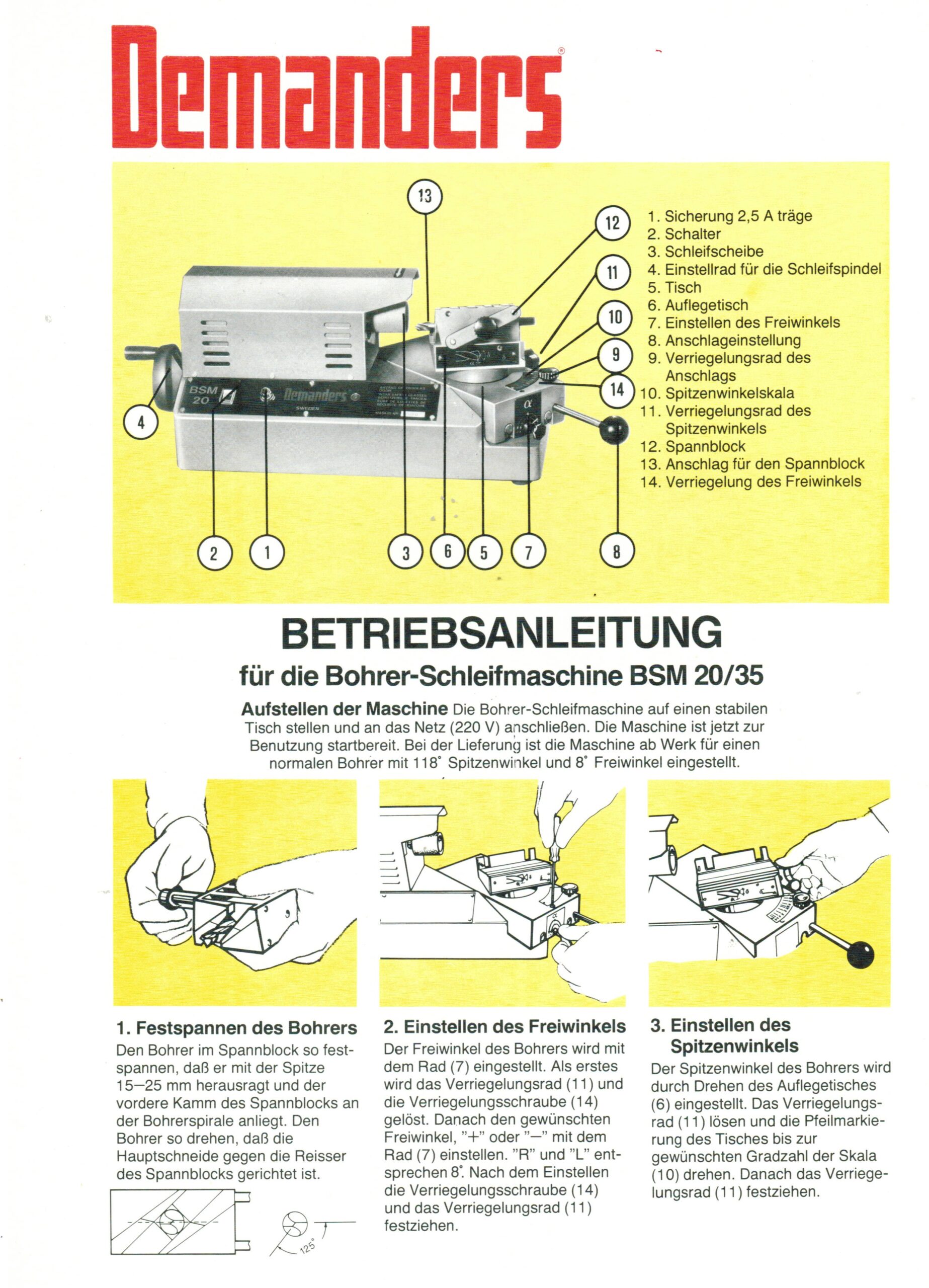 Demanders BSM Serie Manual deutsch p-1-jpg