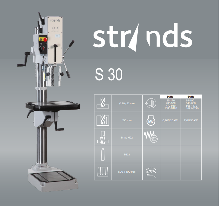 Bohrmaschinen von Strands