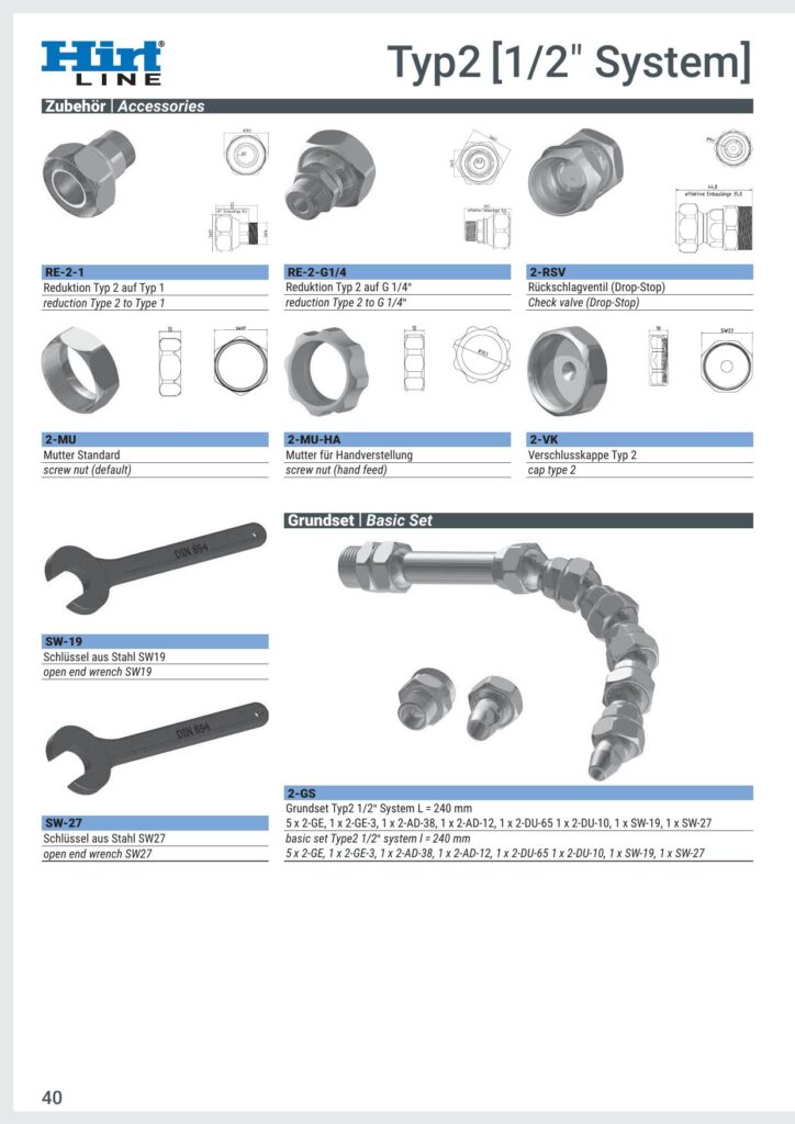 Hirt-Line Zubehör TYP-2 1/2"