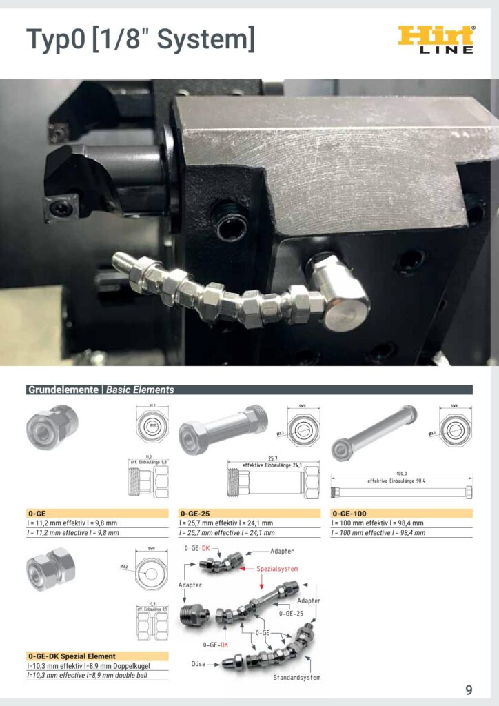 Hirt-Line Grundelemente TYP-0 1/8"